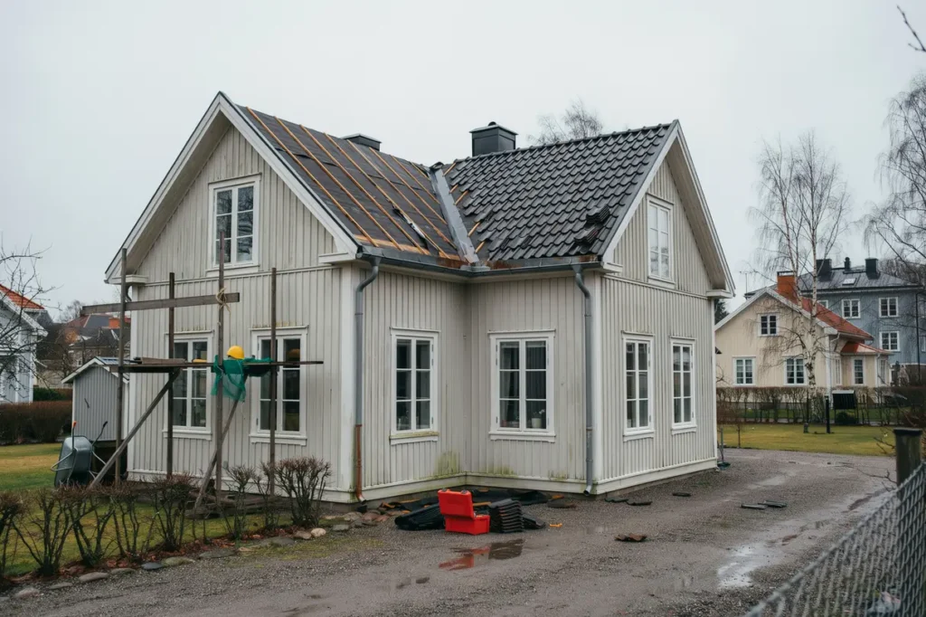takbyte p villa s planerar du r tt material budget och tidsplan