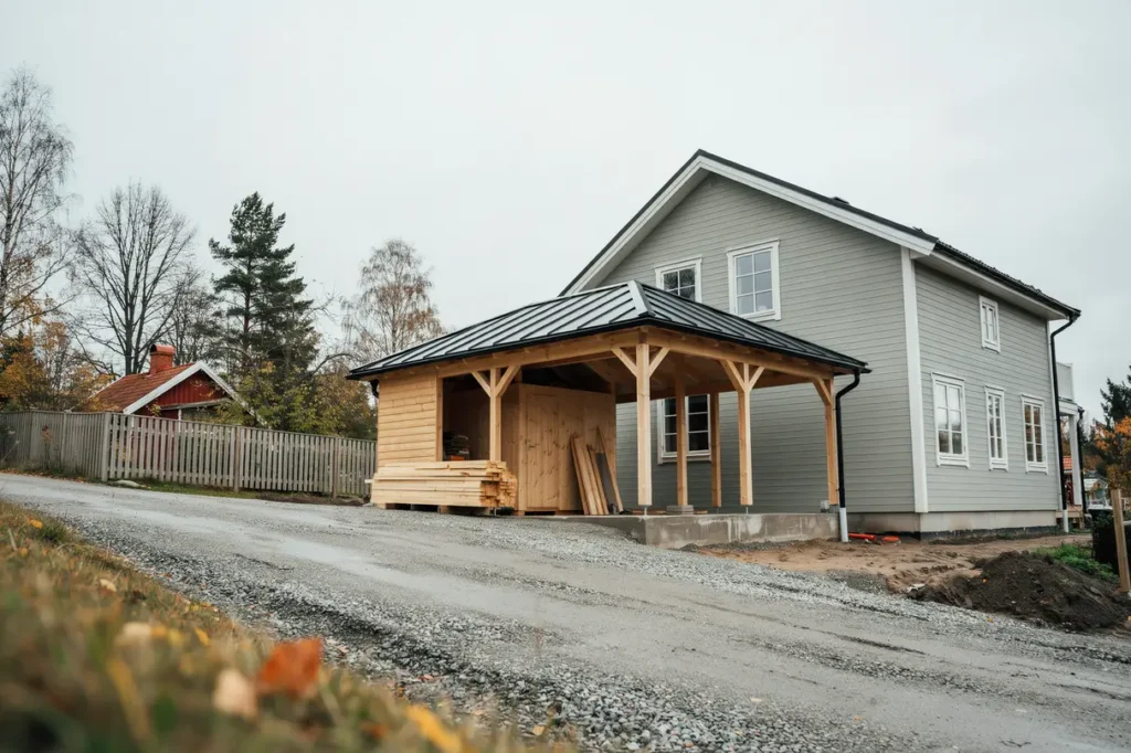 bygga carport med f rr d smart planering vanliga misstag och vad som g ller p villatomten