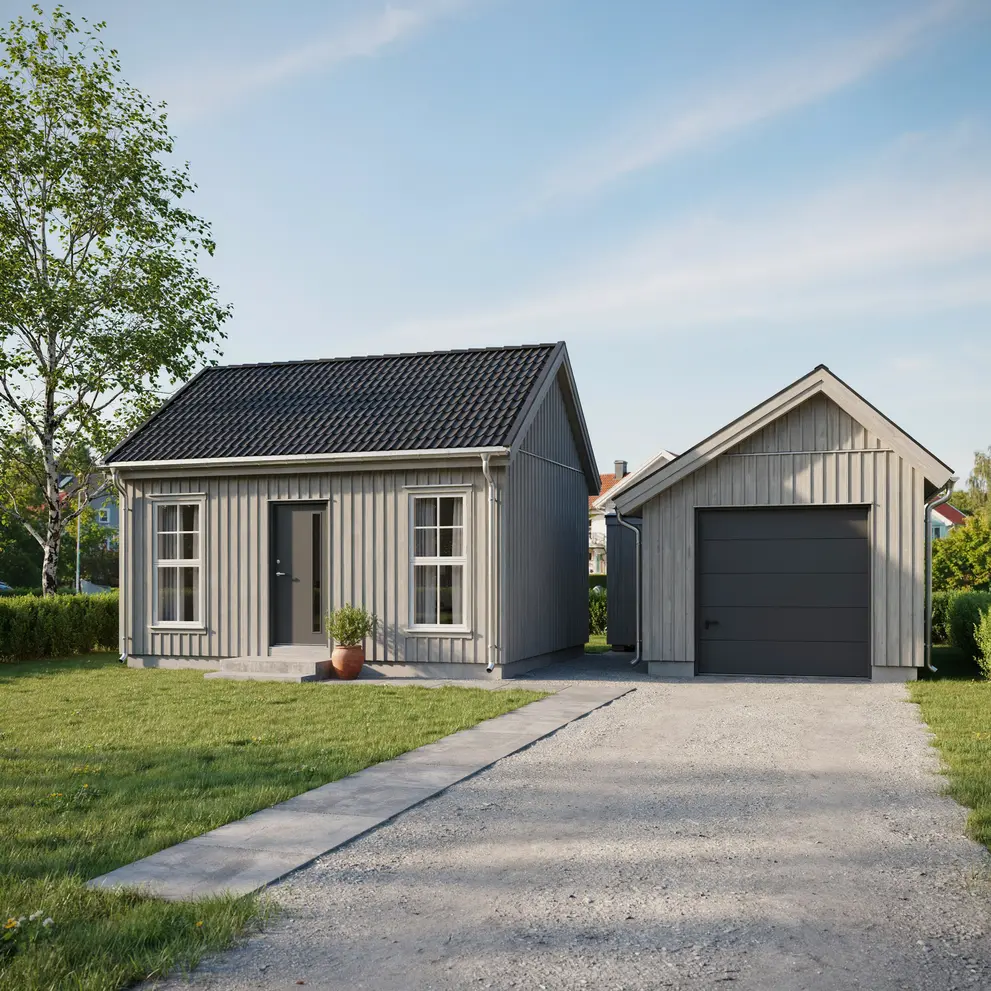 attfallstillbyggnad attefallsgarage angelholm skane